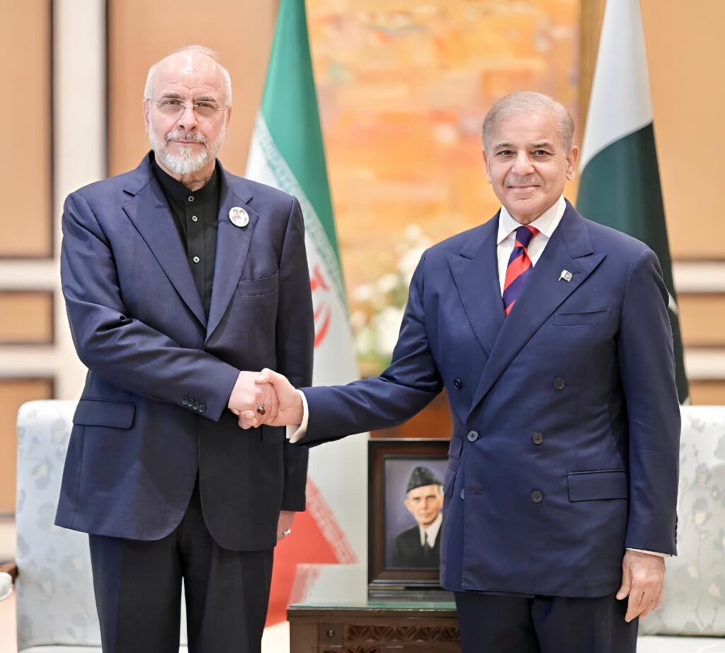 shehbaz sharif iran meeting