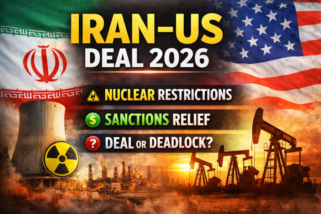 Iran–US Deal Explained (2026): Nuclear Limits, Sanctions & What’s Next