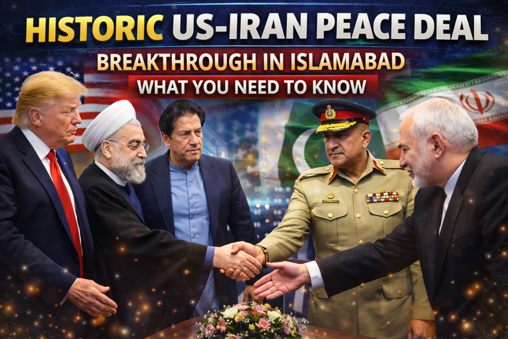 US-Iran Peace Deal Reaches Breakthrough in Islamabad