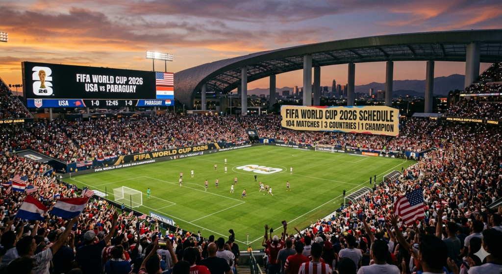 FIFA World Cup 2026 Schedule: Full Dates, Venues, and Group Stage Matchups FIFA World Cup 2026 Schedule: Full Dates, Venues, and Group Stage Matchups